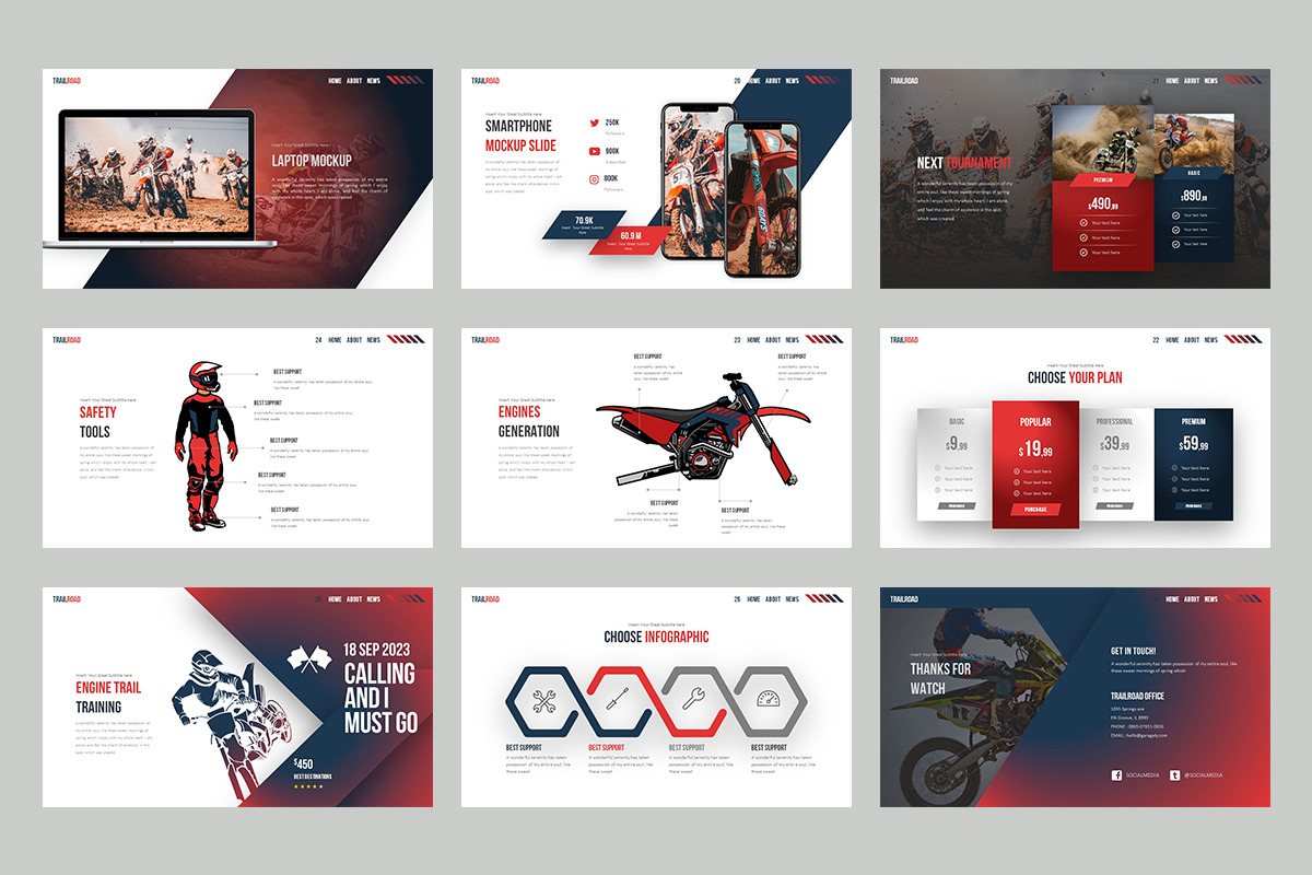 Trailroad Keynote Templates, a Presentation Template by Stock Shape (Photo 3 of 4)