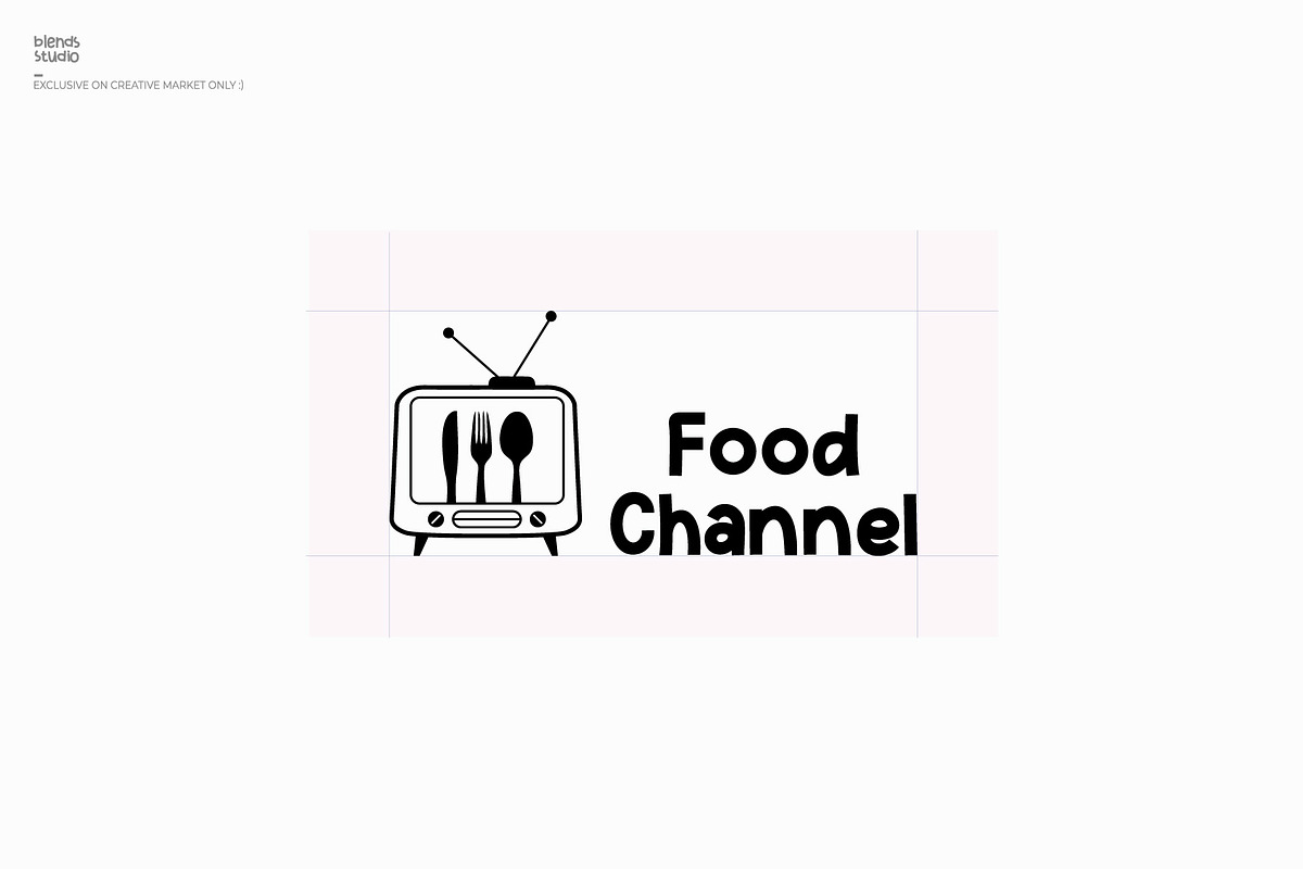 Food Channel, a Branding & Logo Template by blends.studio (Photo 3 of 4)