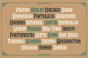 Celoster, a Symbol Font by Vintage Division (Thumbnail 9 of 15)