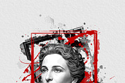 Watercolor Canvas Frame Art Effect, an Action Add-On by MRI STUDIO (Thumbnail 28 of 34)
