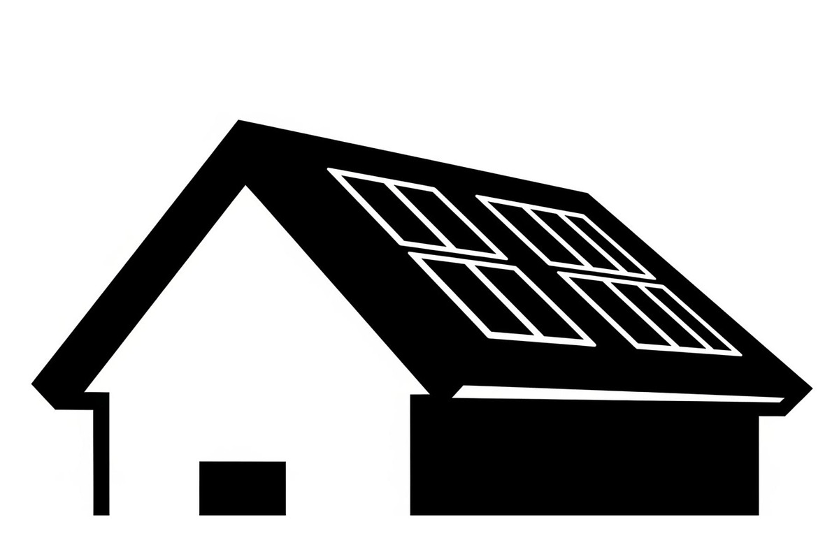 Solar Powered Home Silhouette Set, a Graphic by Designer_Momina (Photo 13 of 14)