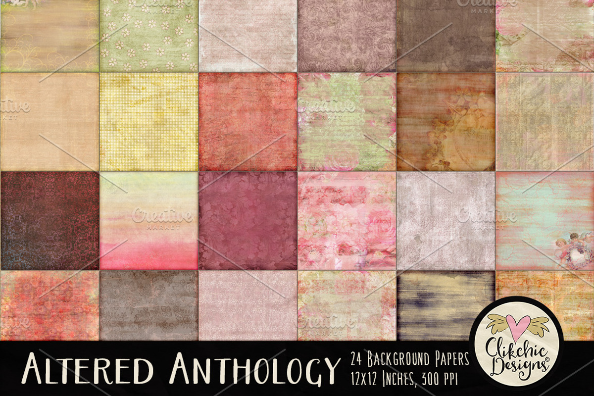 Altered Anthology 24 Shabby Textures preview 3