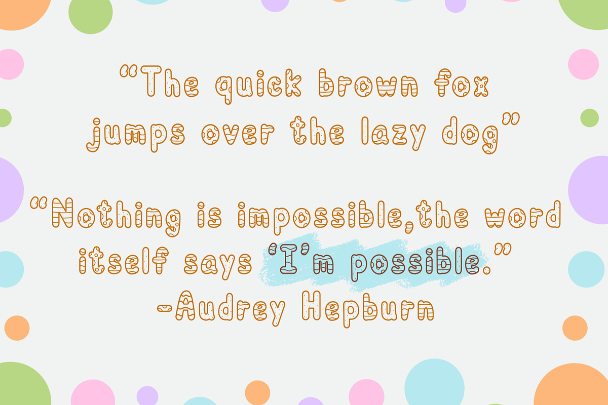 Playful Font, a Sans Serif Font by LivelyAutumn11.11 (Photo 3 of 3)