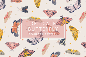 Delicate Butterfly Patterns