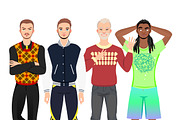 Character portrait creator MAN (PSD), a Person Illustration by Mandarinkas art (Thumbnail 7 of 7)