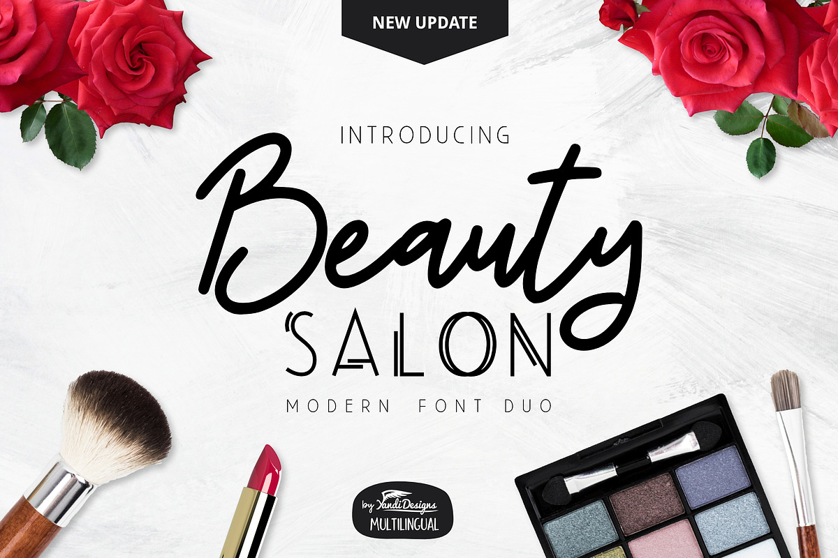 Beauty Salon Modern Font Duo