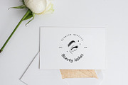 Eyelashes logo kit, an Object Graphic by KeronnArt (Thumbnail 5 of 6)