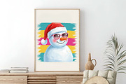 Glitter Christmas Snowman PNG, an Illustration by SinaCreation (Thumbnail 3 of 7)