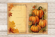 Autumn Junk Journal Pages, a Seasonal Illustration by GlamArtZhanna (Thumbnail 3 of 9)