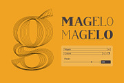 Magelo, a Serif Font by din-studio.com (Thumbnail 9 of 16)
