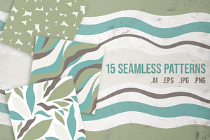 15 abstract patterns