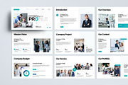 Company Profile Presentation design, a Presentation Template by MightyDesign (Thumbnail 1 of 8)
