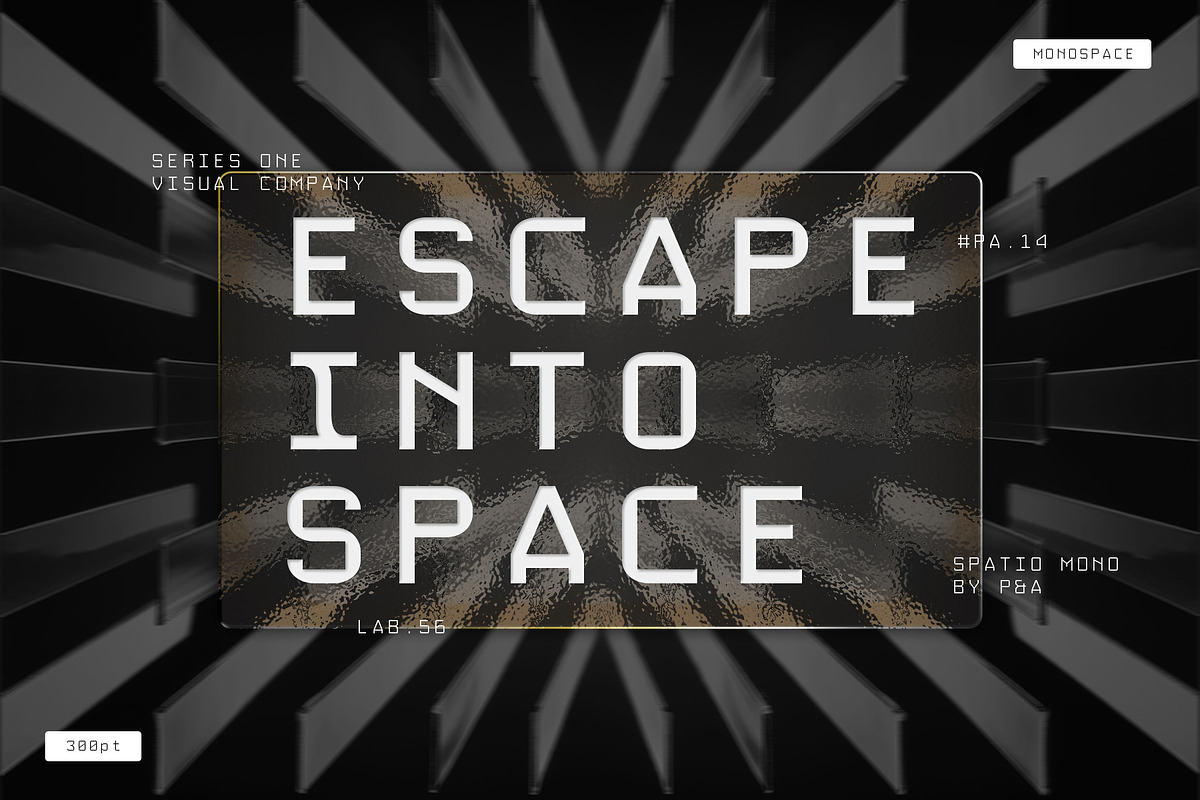 Spatio Mono - Monospace Font, a Sans Serif Font by Prominent & Affluent (Photo 3 of 10)
