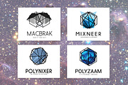Futuristic & Geometric Logos Bundle, a Branding & Logo Template by AN Productions (Thumbnail 28 of 47)