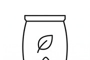 Bundles vector Gardening Plant Icon, an Outline Icon by adenpinkstore (Thumbnail 8 of 10)