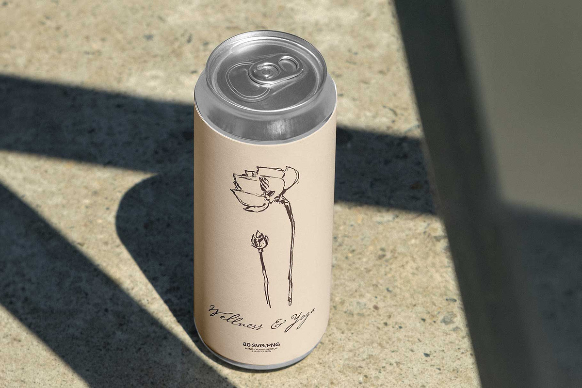 Wellness And Yoga Illustrations, a Sport Illustration by TheMountBirdStudio (Photo 10 of 18)