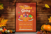 Thanksgiving Flyer, a Flyer Template by Totem Design Studio (Thumbnail 1 of 5)