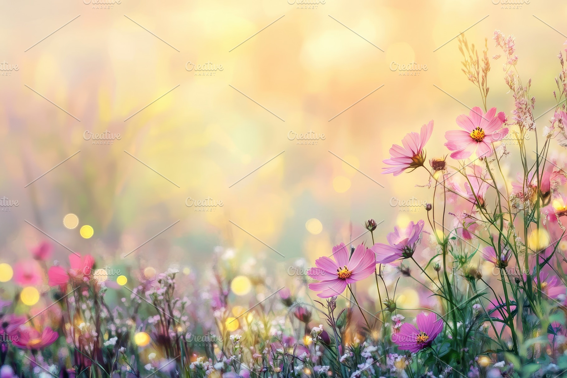 Summer greeting card with colorful, a Photo by Pavel_design