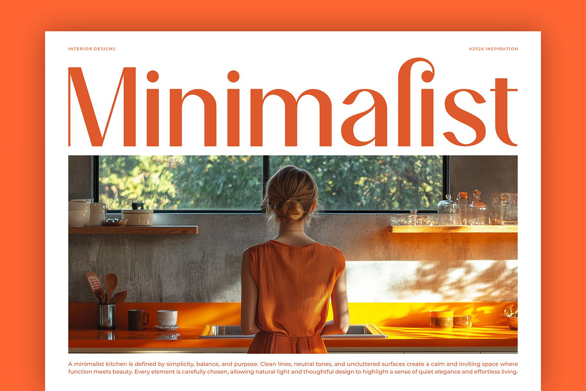 Megiko Modern Minimalist Sans Serif, a Sans Serif Font by Ermedia Studio (Photo 6 of 10)