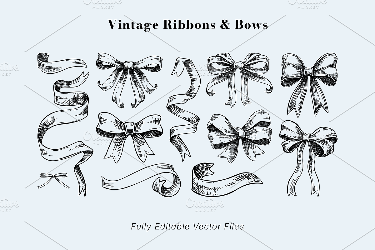 Vintage Spring Botanical Collection, a Seasonal Illustration by Yevheniia (Photo 6 of 14)