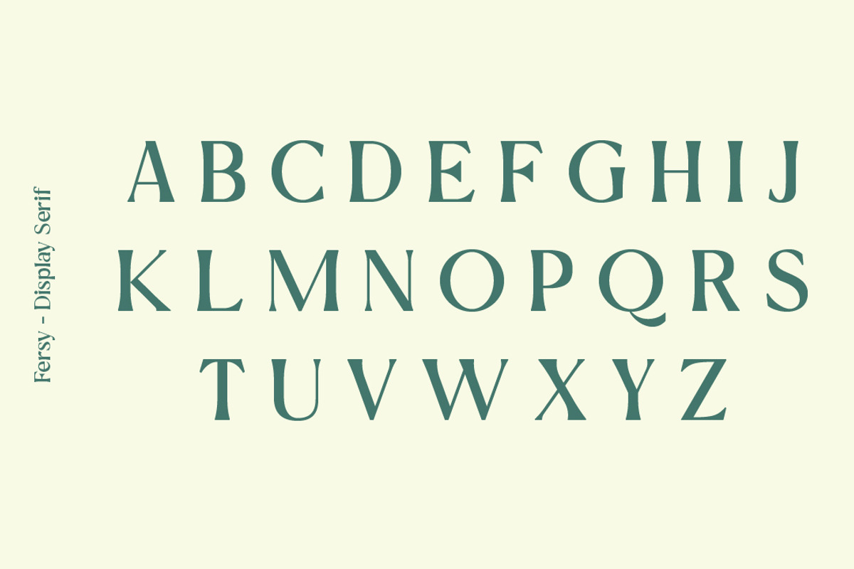 Fresy - Display Serif, a Serif Font by Nian Keun Studio (Photo 13 of 16)