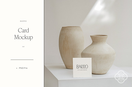 Barro Card mockup