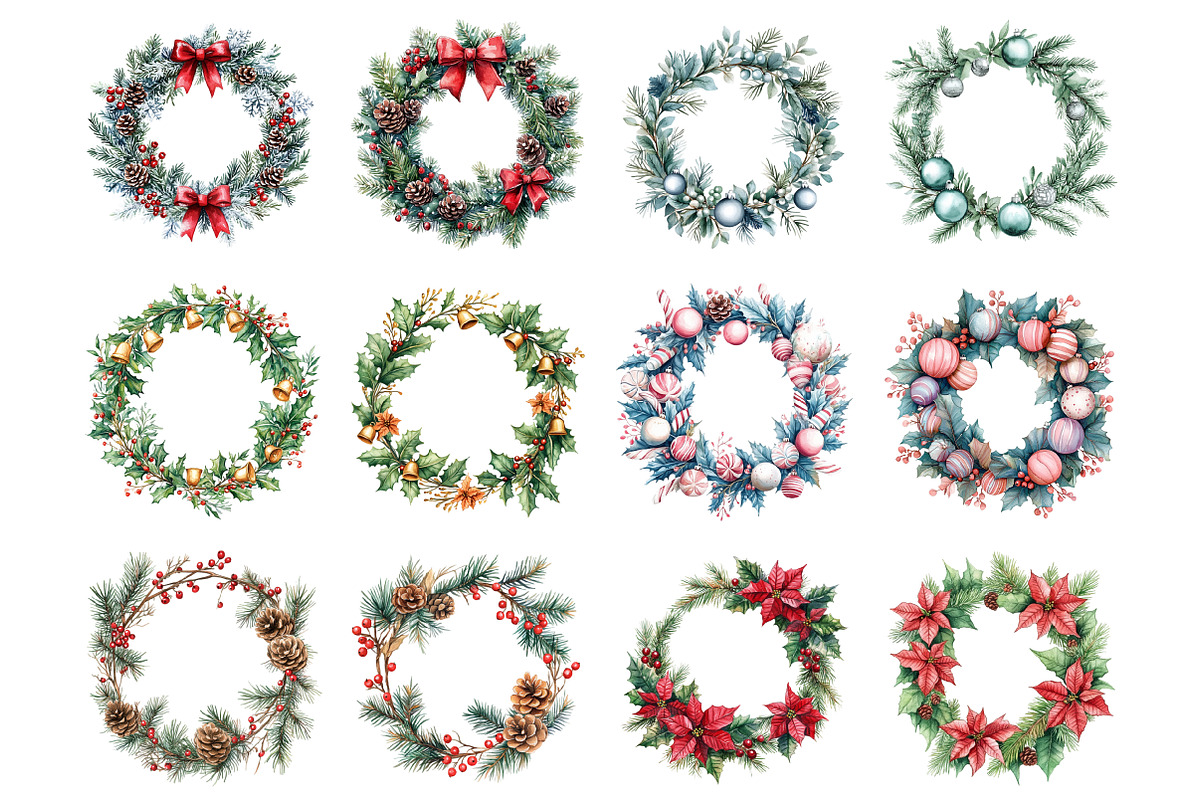 Christmas Frames, an Illustration by Design Market (Photo 3 of 4)