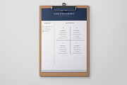 4 Page Resume/CV Template - Vince, a Resume Template by OpulentStu (Thumbnail 5 of 5)