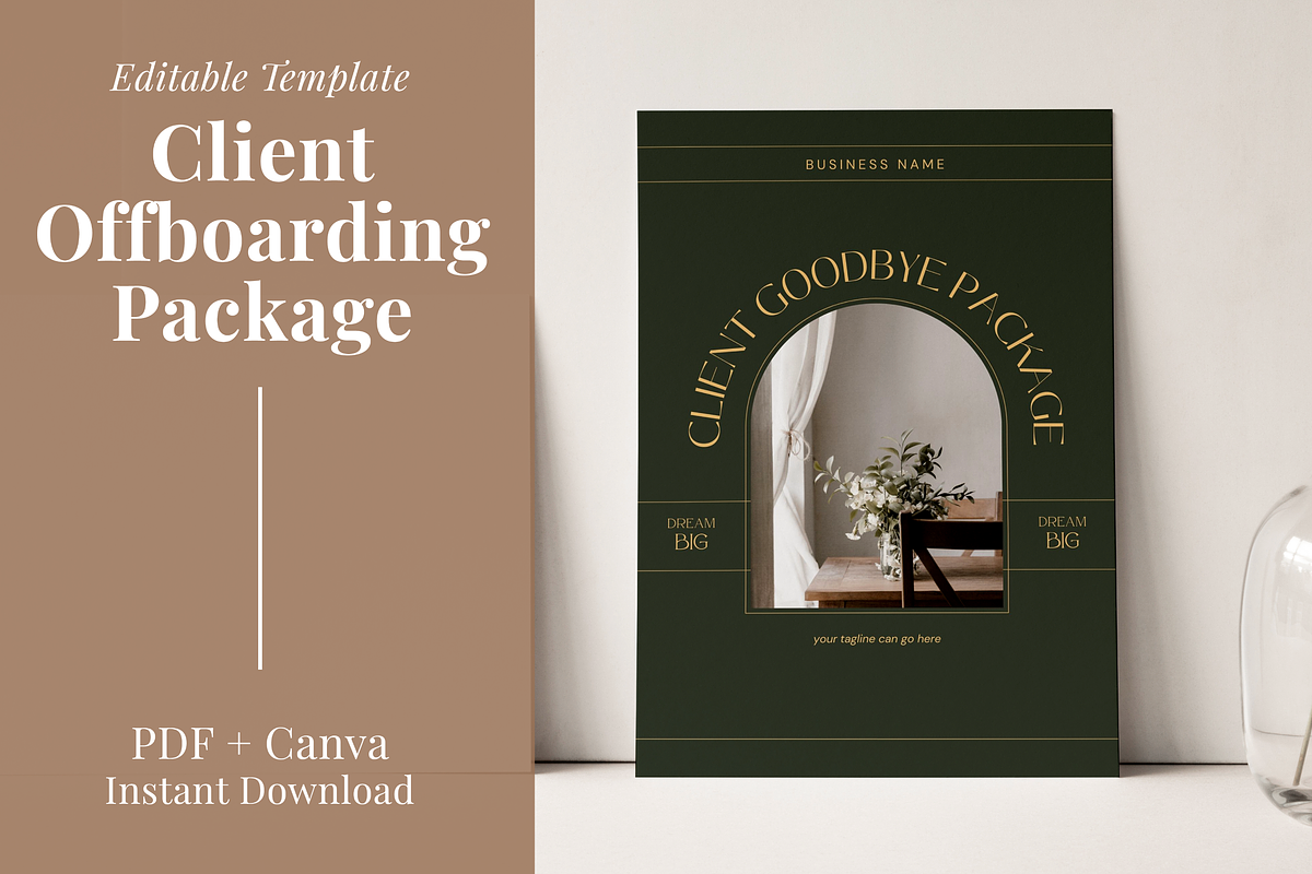Client Goodbye Offboarding Packet, a Templates & Theme by Starline Creative (Photo 1 of 3)
