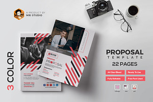 Creative Proposal Template, a Brochure Template by MRI STUDIO
