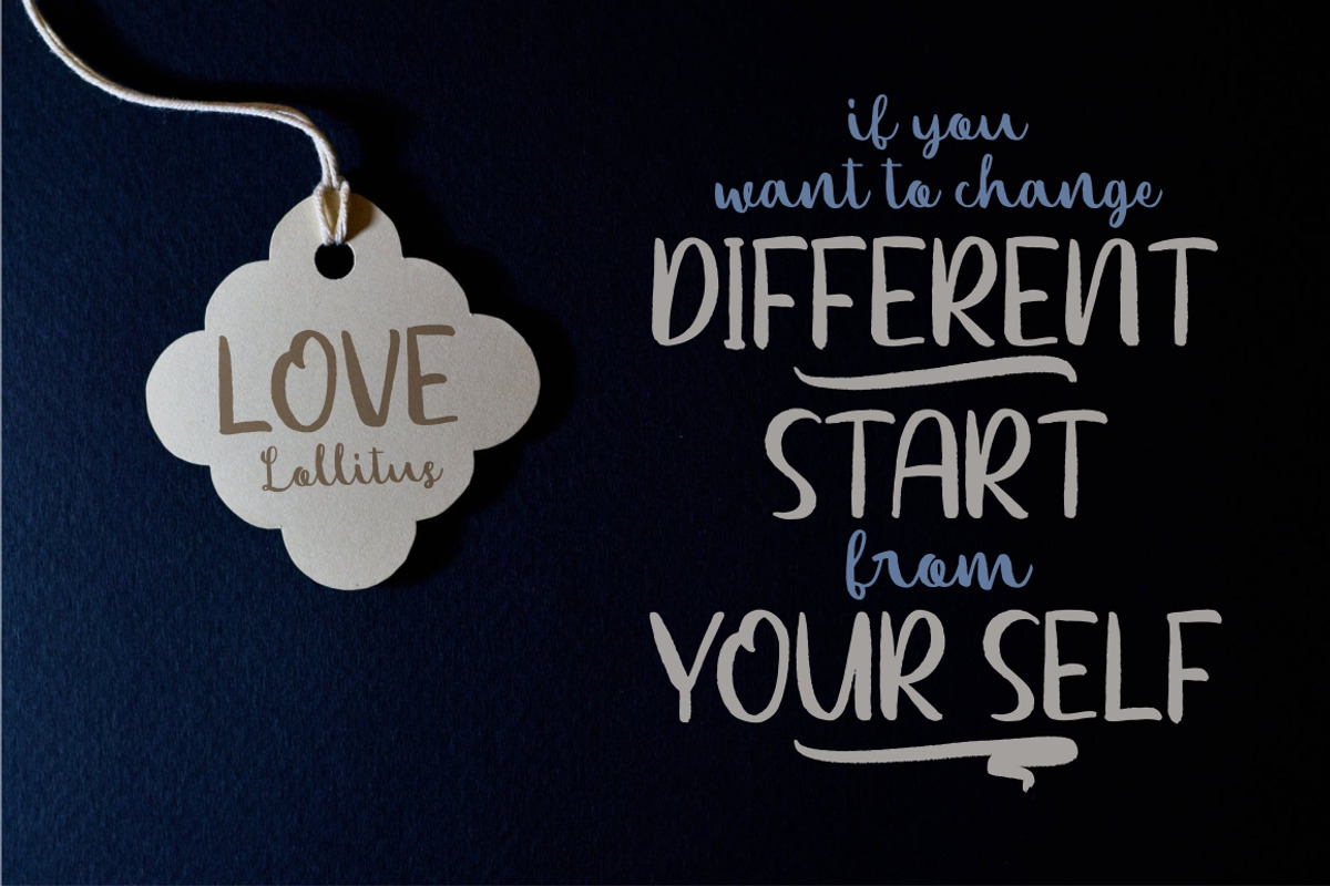 Lollitus Font Duo preview 8