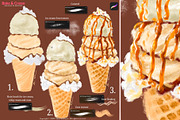 Procreate Food Brushes Bake & Cream, a Brush Add-On by Fashion Workshop Bkk (Thumbnail 4 of 11)