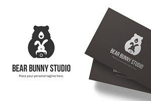 Bear Bunny Photography Studio Logo