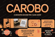 Carobo | Modern Sans Serif, a Sans Serif Font by Astuti Studio (Thumbnail 22 of 25)