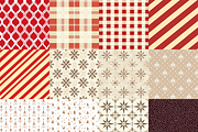 Country Christmas Digital Paper, a Background Graphic by LA Design (Thumbnail 3 of 10)