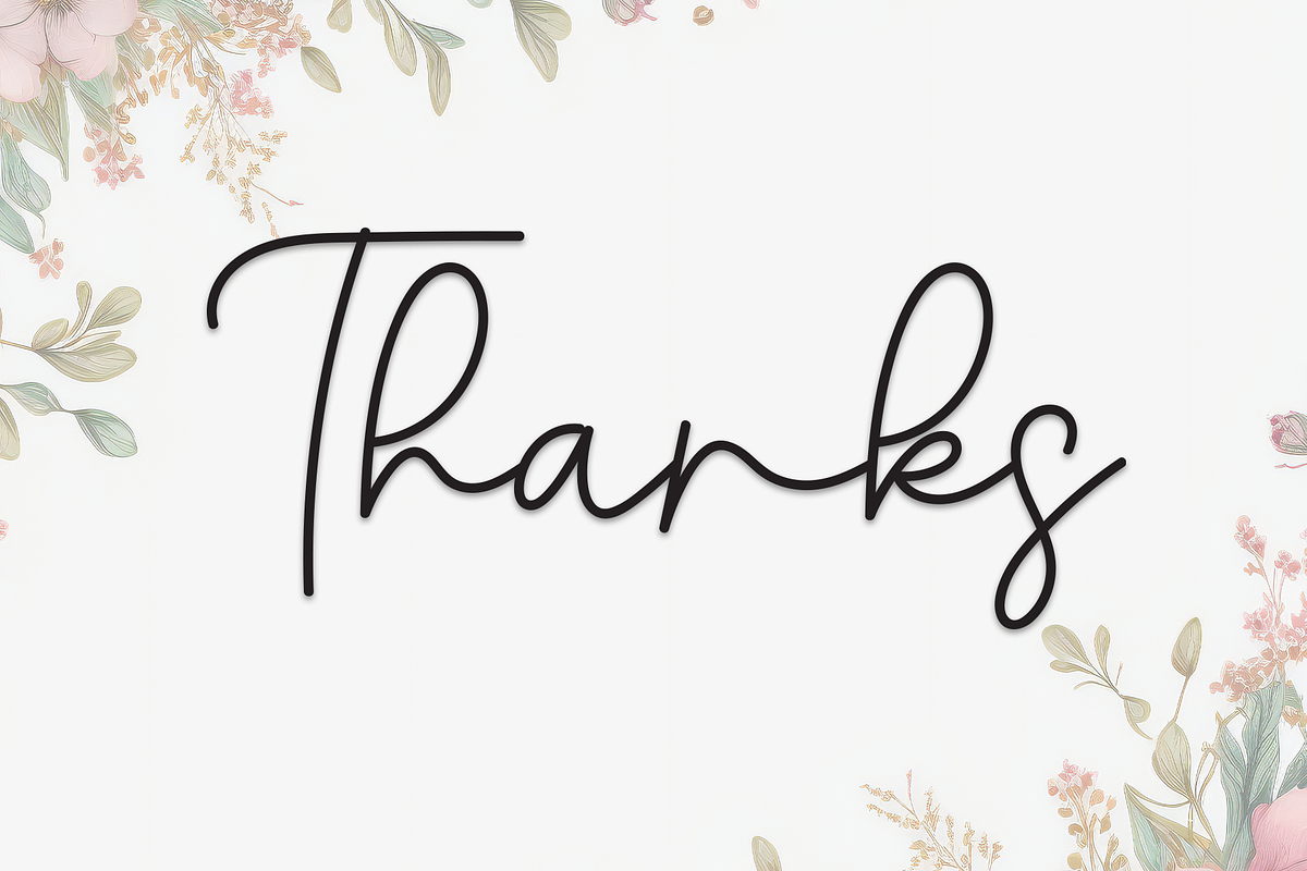 Carolina | Script Font, a Handwritten Font by Scratchones (Photo 9 of 9)