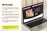 Wix Salon Website Template Theme, a Wix Template by Template Twist Shop (Thumbnail 5 of 10)
