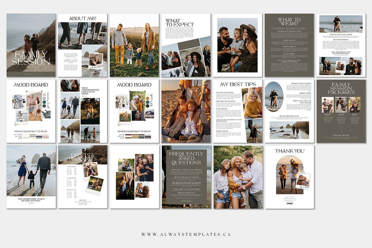 Family Photography Magazine MG004, a Magazine Template by Always Templates (Photo 8 of 8)