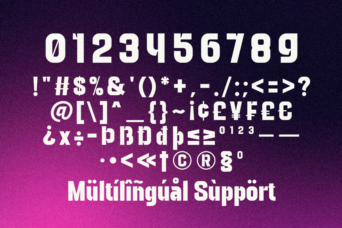 Bighorn - Bold Strong Font, a Sans Serif Font by Sronstudio (Photo 12 of 12)