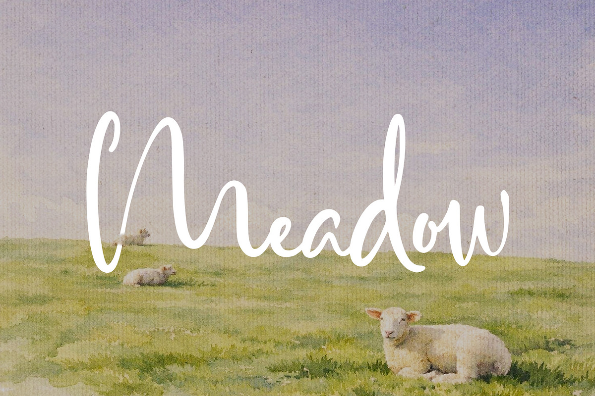 Mains Douces - Handwritten Script, a Script Font by Inviline.co (Photo 10 of 10)