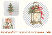 Hand Drawn Christmas PNG Cliparts, a Seasonal Illustration by Ink Gallery (Thumbnail 3 of 13)