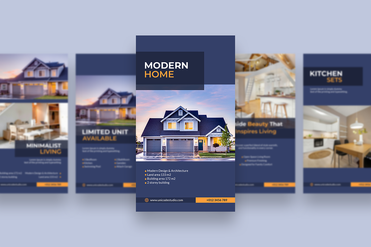 Modern Home Real Estate Instagram, a Social Media Template by UnicodeID (Photo 3 of 4)