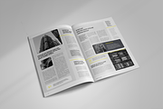 Newsletter Template, a Brochure Template by spidergraph (Thumbnail 3 of 8)