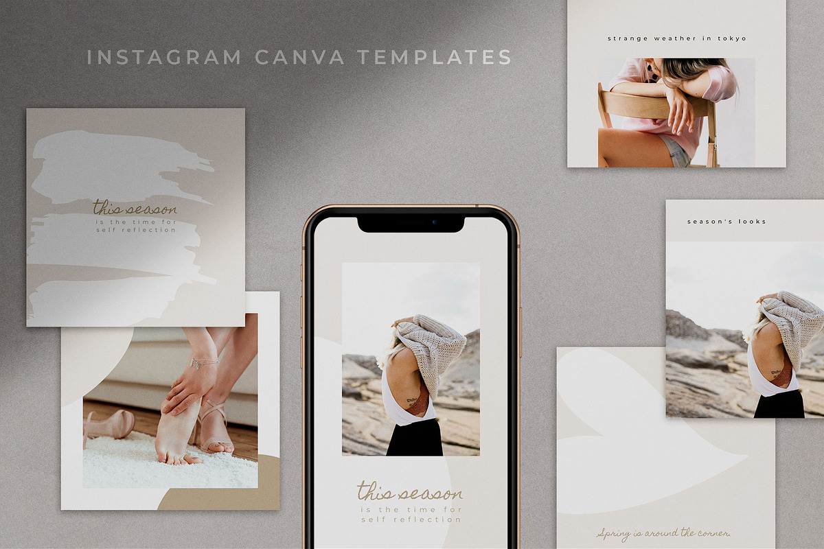 Instagram Canva Templates | Adie, a Social Media Template by Studio Sugoi (Photo 1 of 10)