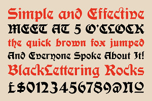 Grimstone Blackletter Vintage Font