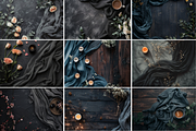 Flat Lay Mockup Bundle Backdrop Mock, a Background Photo by TatiMockup (Thumbnail 4 of 8)