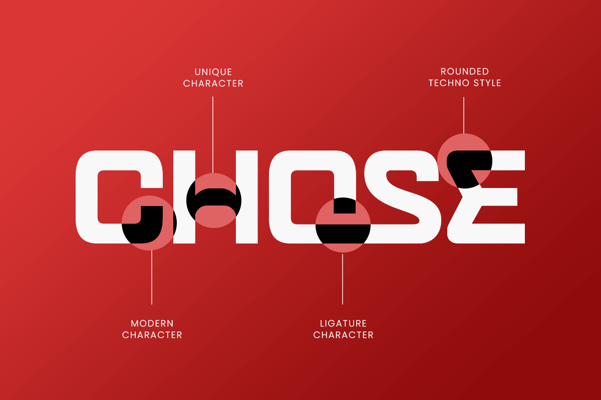 Crane - Unique Technology Logo Font, a Sans Serif Font by TokoPress (Photo 9 of 13)