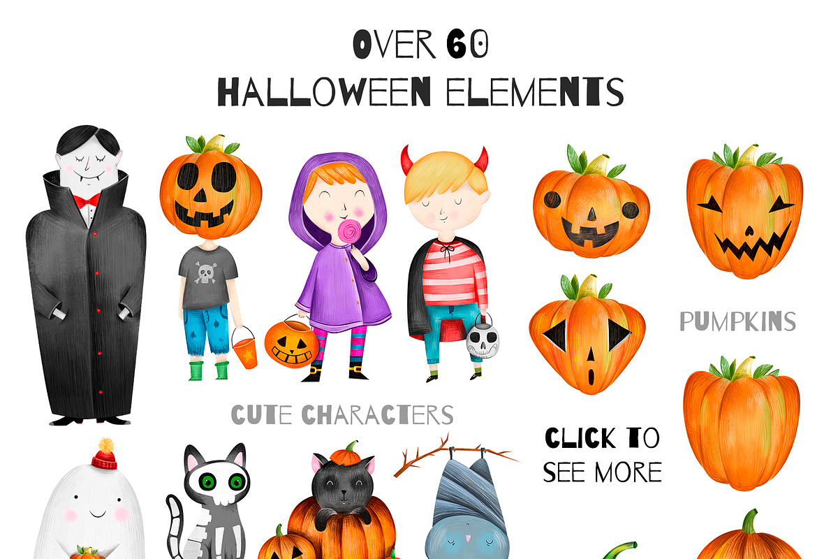 Halloween Night, a Decorative Illustration by Alina Sh (Photo 2 of 11)