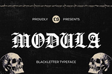 CS Modula – Old English Font