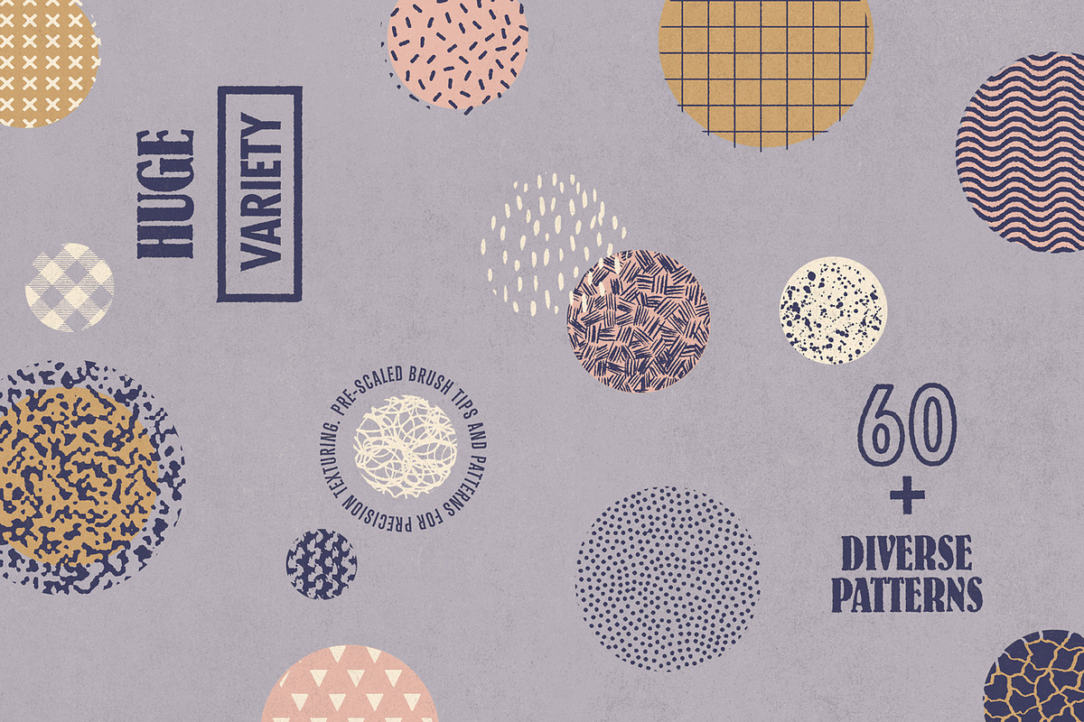 Procreate Texture Brush Bundle, a Brush Add-On by True Grit Texture Supply (Photo 12 of 27)